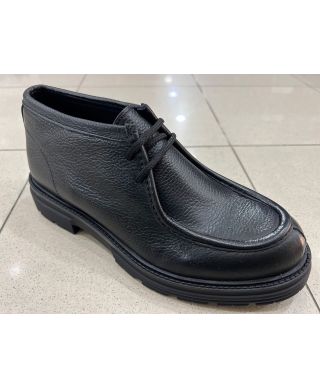 Scarpa ingegnere alta in pelle- Felice