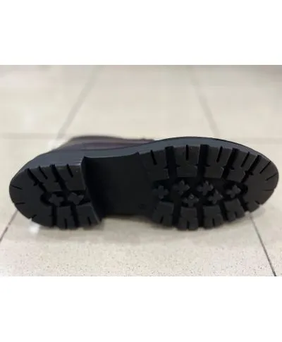 Scarpa ingegnere alta in pelle- Felice - Gogolfun.it