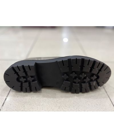 Scarpa ingegnere alta in pelle- Felice - Gogolfun.it