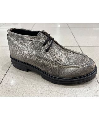 Scarpe ingegnere alte in pelle - Felice