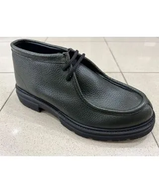 Scarpe ingegnere alte in pelle - Felice