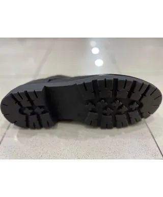 Scarpe francesine marroni in pelle - Reims