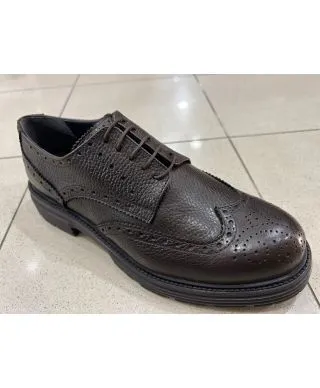 carpe francesine marroni in pelle - Reims - Scarpe uomo online - Gogolfun.it