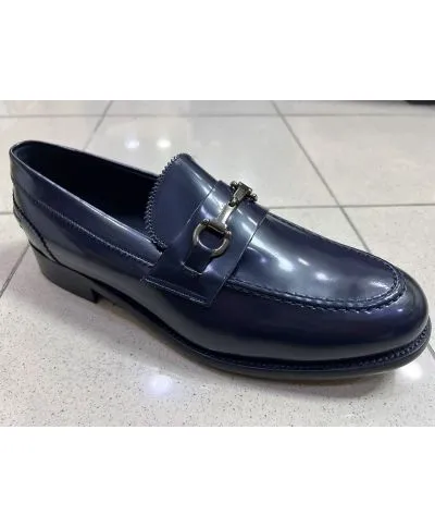 Mocassino nero, Gioiello - Made in Italy