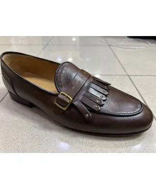 Mocassino uomo marrone, modello Rupert