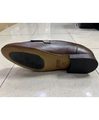 Mocassino uomo marrone, modello Rupert