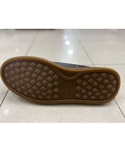 Stringata uomo marrone, bottolata - Panzer