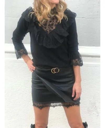 Pullover donna, nero