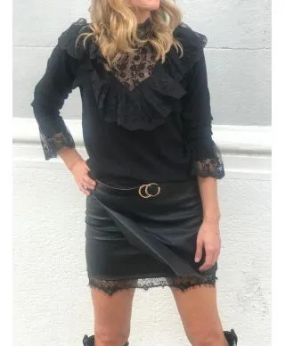 Pullover donna, nero