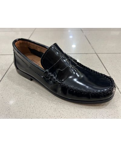 Mocassini classici, Savoy - Neri e lucidi