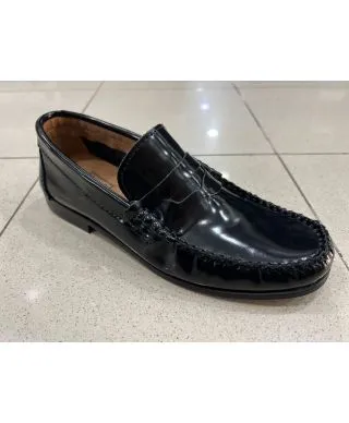 Mocassini classici, Savoy - Neri e lucidi