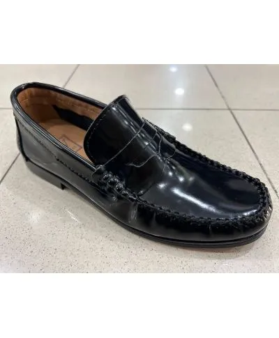 Mocassini classici, Savoy - Neri e lucidi