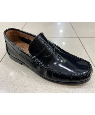 Mocassini classici, Savoy - Neri e lucidi