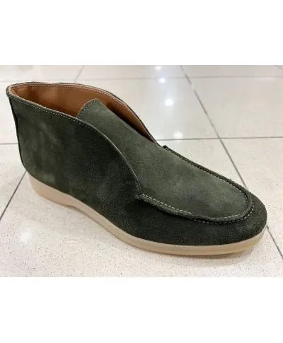 Scarpa alta uomo, Joys - Suola antifatica - Colore Verde