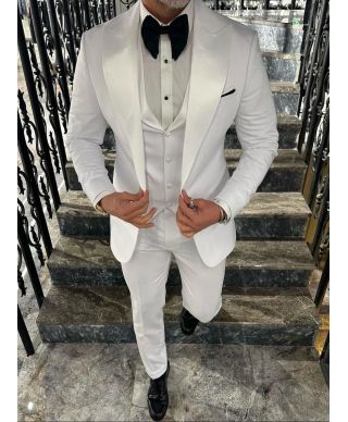 Smoking uomo bianco - Battista