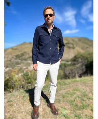 Giacchetta uomo, blu - Paul Miranda