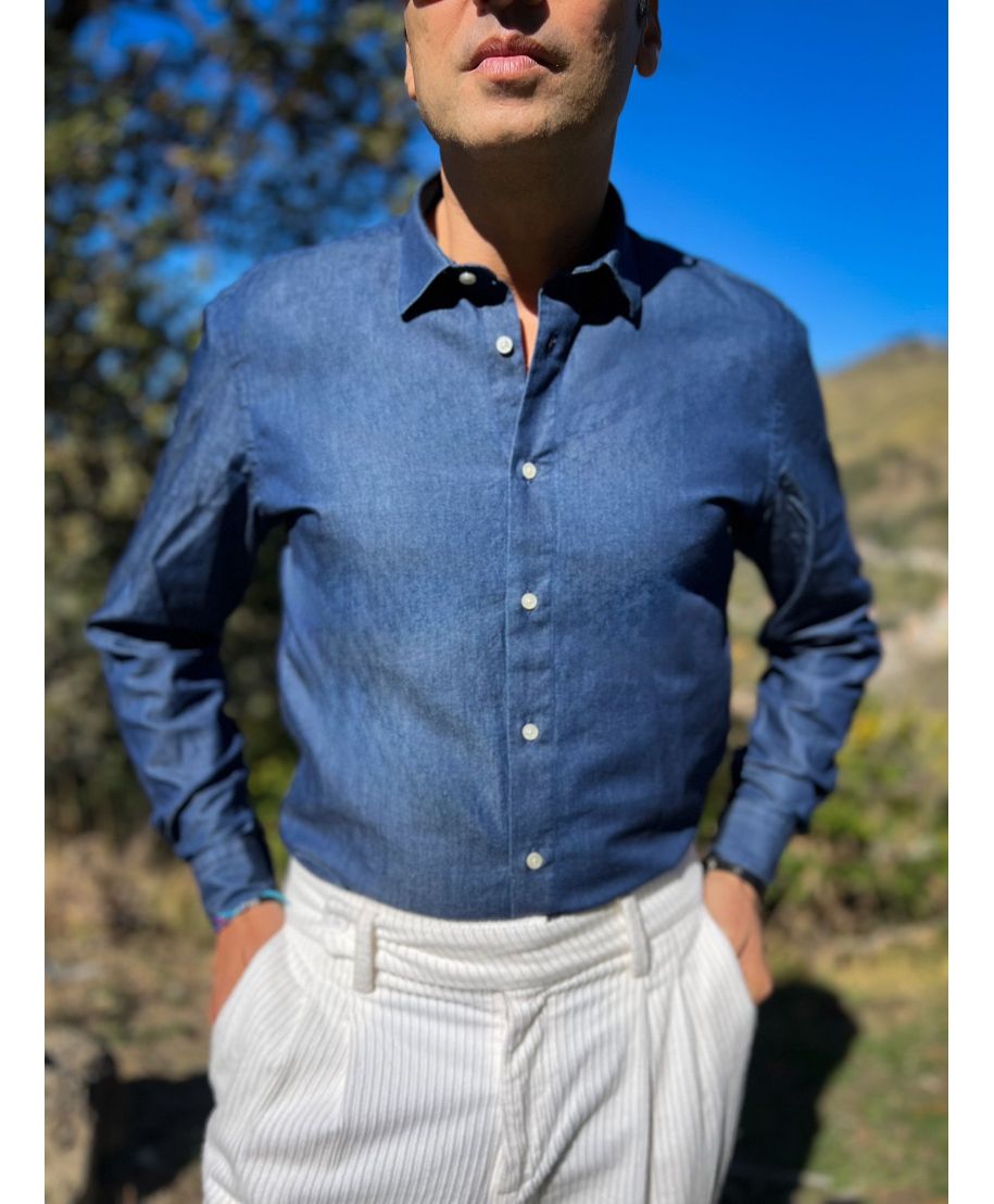 Camicia uomo in denim - Paul Miranda