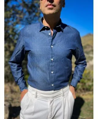 Camicia uomo in denim - Paul Miranda