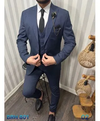 Abito uomo blu - Con gilet