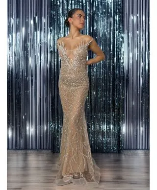 Abito da diciottesimo effetto nude - Nefer - Vestiti diciottesimo - Gogolfun.it