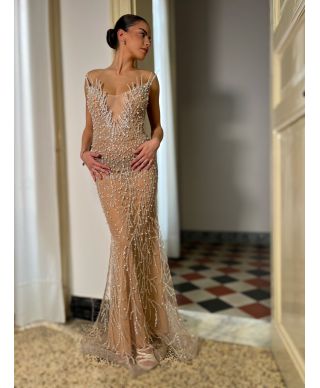 Abito da diciottesimo effetto nude - Nefer