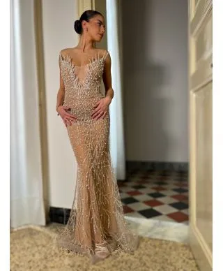 Abito da diciottesimo effetto nude - Nefer