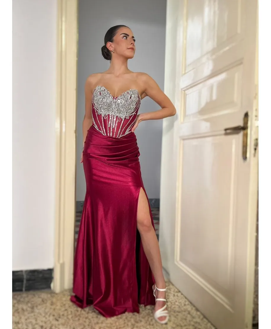 Abito da cerimonia bordeaux - Nizza - Abiti da Diciottesimo - Gogolfun.it Abito da cerimonia bordeaux - Nizza - Abiti da Diciottesimo - Gogolfun.it