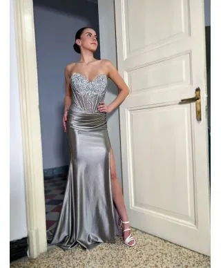 Vestito da cerimonia con corpetto gioiello - Nizza - Diciottesimo - Gogolfun.it