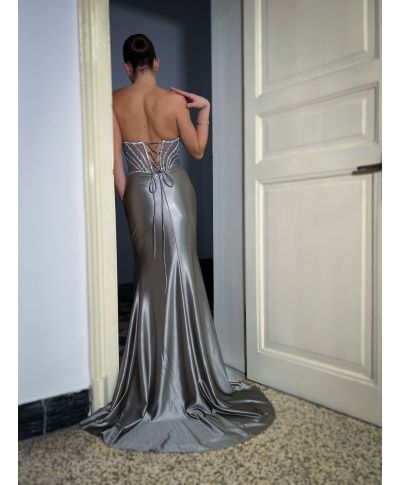 Vestito da cerimonia con corpetto gioiello - Nizza - Diciottesimo - Gogolfun.it