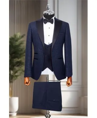 Smoking Uomo blu luxury - San Bernardo