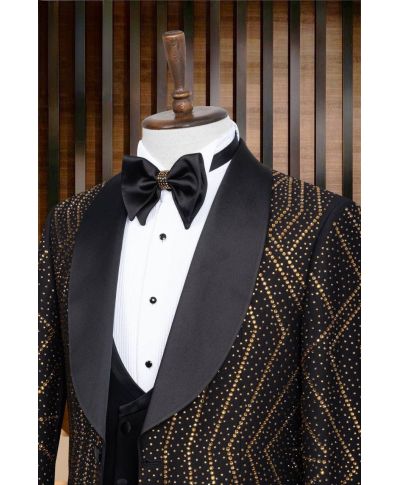 Smoking Uomo con Swarovski – Memphis - Diciottesimo e Sposo