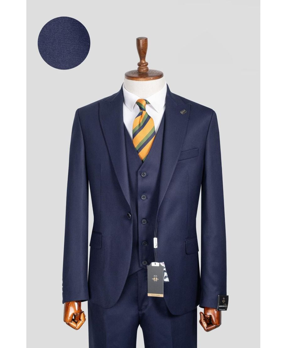 Abito uomo blu con gilet - Baltimora - Abiti eleganti Gogolfun.it