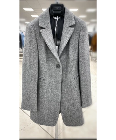 Cappotto, grigio made in italy - Cappotto donna