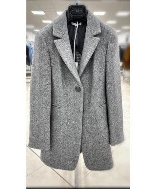 Cappotto, grigio made in italy - Cappotto donna
