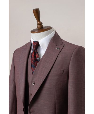 Abito uomo con gilet, bordeaux - Lodi - Abiti uomo da matrimonio - Gogolfun.it