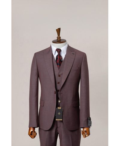 Abito uomo con gilet, bordeaux - Lodi - Abiti uomo da matrimonio - Gogolfun.it