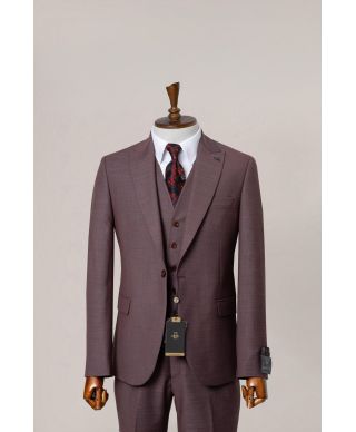 Abito uomo con gilet, bordeaux - Lodi - Abiti uomo da matrimonio - Gogolfun.it