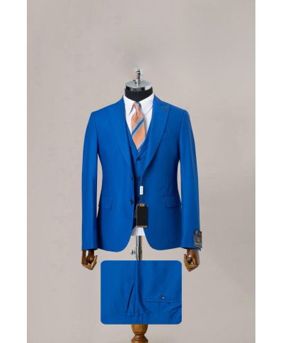 Abito uomo bluette da cerimonia - Parma - Abiti uomo da cerimonia online - Gogolfun.it