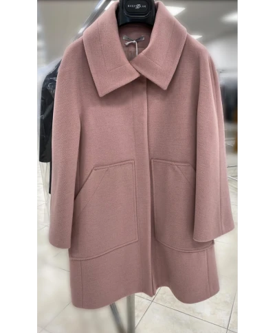 Cappotto, rosa made in Italy - cappotto donna