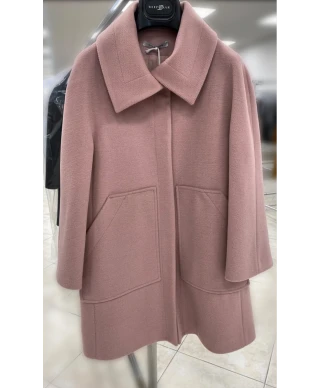 Cappotto, rosa made in Italy - cappotto donna