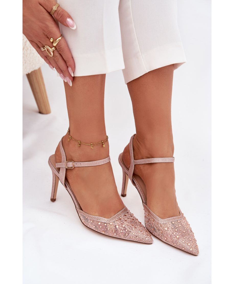 Décolleté brillanti modello con tacco 9 cm e punta affusolata - Modello 221927 Step in Style - gogolfun.it