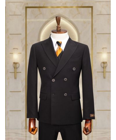 Abito uomo doppiopetto, elastico - Gogolfun.it