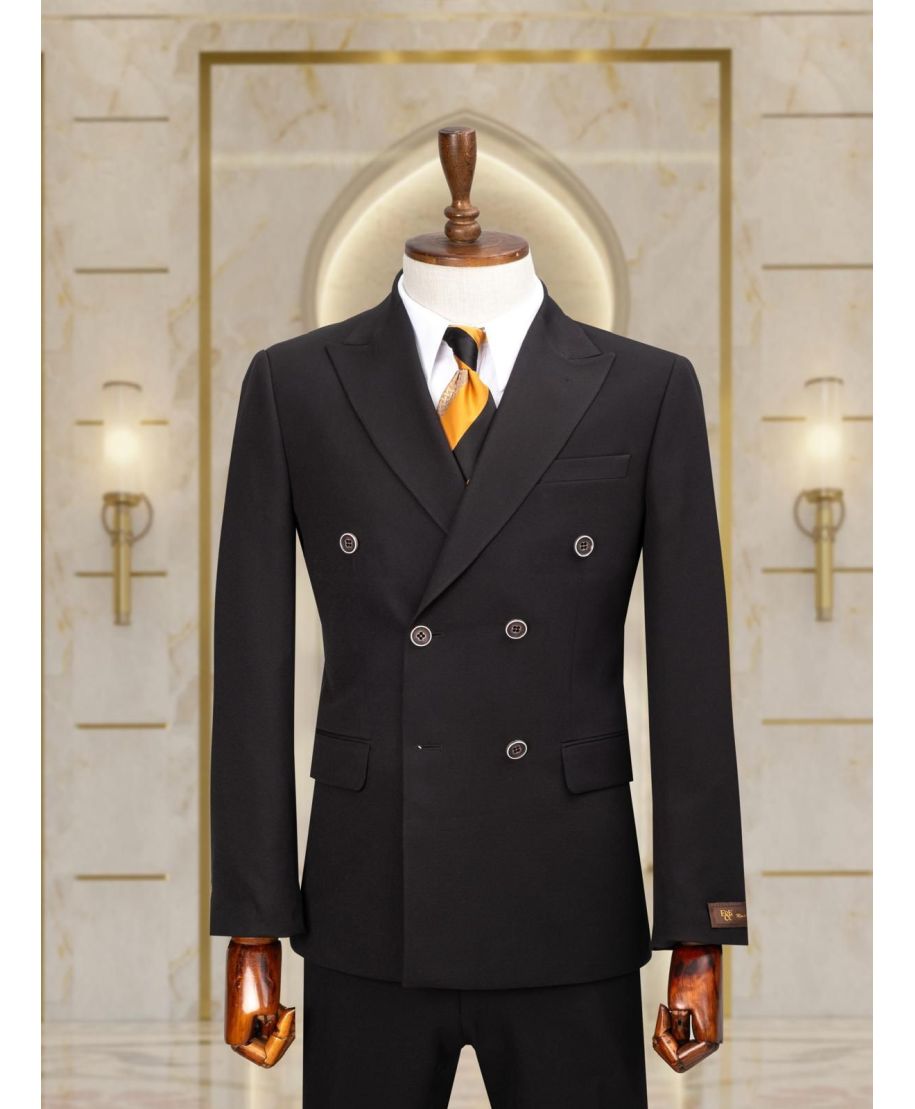 Abito uomo doppiopetto, elastico - Gogolfun.it
