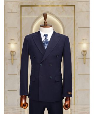 Abito uomo blu, doppiopetto - Gogolfun.it