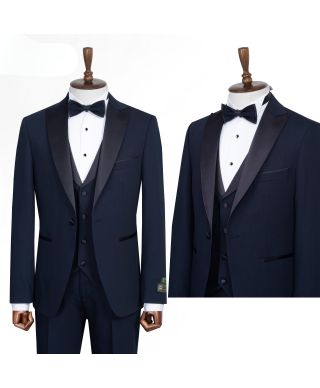 Smoking uomo blu - Modello Pascal - Abiti e smoking uomo da matrimonio e diciottesimo - Gogolfun.it