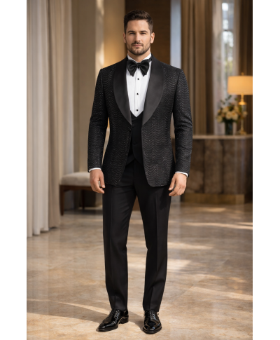 Smoking uomo con strass - Bilbao - Cerimonie e diciottesimo compleanno - Gogolfun.it