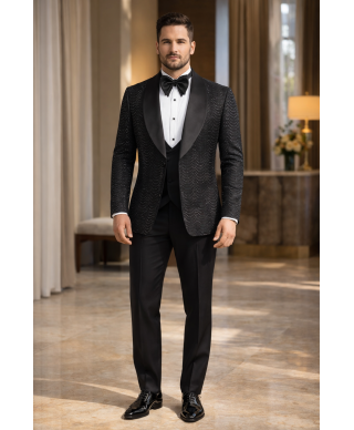 Smoking uomo con strass - Bilbao - Cerimonie e diciottesimo compleanno - Gogolfun.it