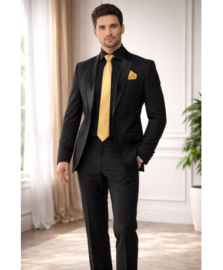 Smoking uomo nero liscio - Kartel - Abiti e smoking uomo online - Gogolfun.it