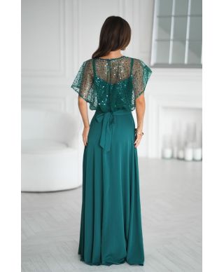 Vestito elegante verde - Eleonora