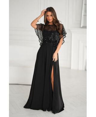 Vestito elegante nero - Eleonora